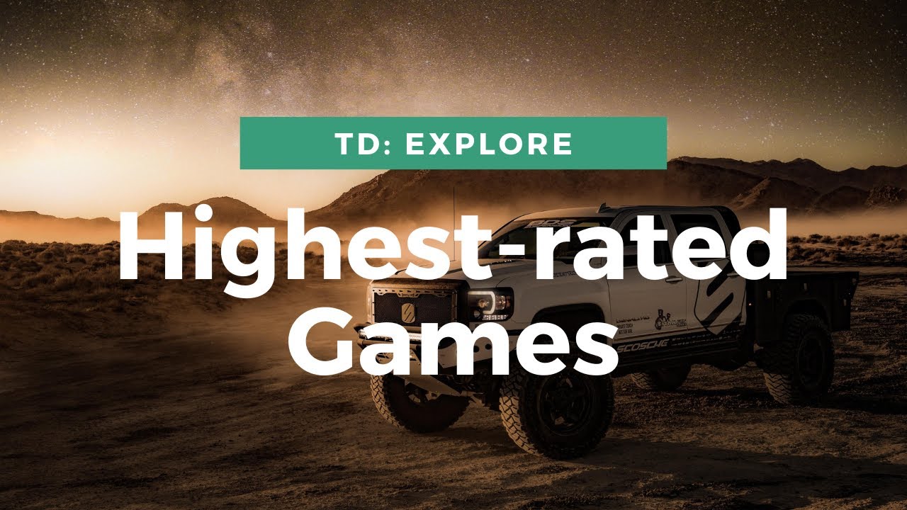 Highest Rated Games of the Year (2020 / 2021) - TD Explore