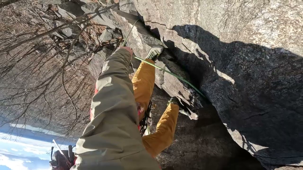 Rope Got Stuck while rappelling