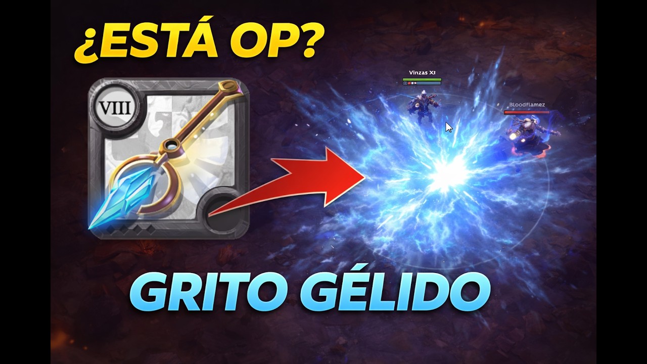 ¿El GRITO GÉLIDO es META en CORRUPTAS? 💀🧊| Albion Online