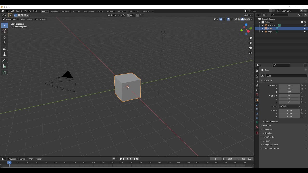 Blender 2.92.0: Урок для абсолютных новичков