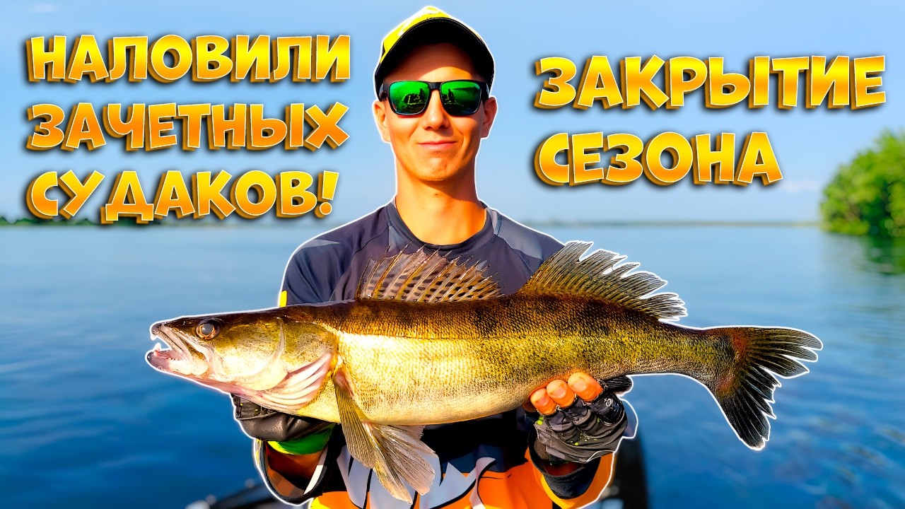 НАЛОВИЛИ ЗАЧЕТНЫХ СУДАКОВ! ЗАКРЫТИЕ СЕЗОНА 2024.