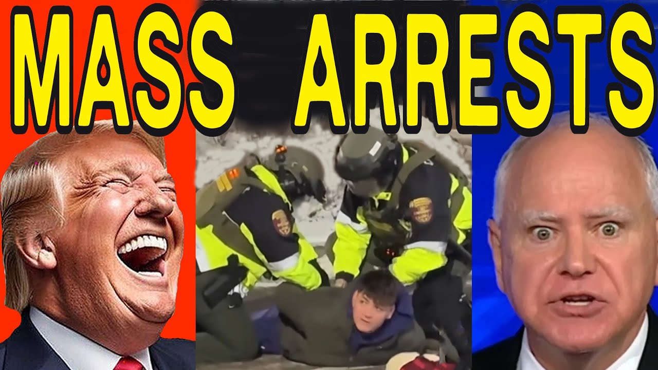 Mass Arrests! Minesota Protest Turns Chaotic