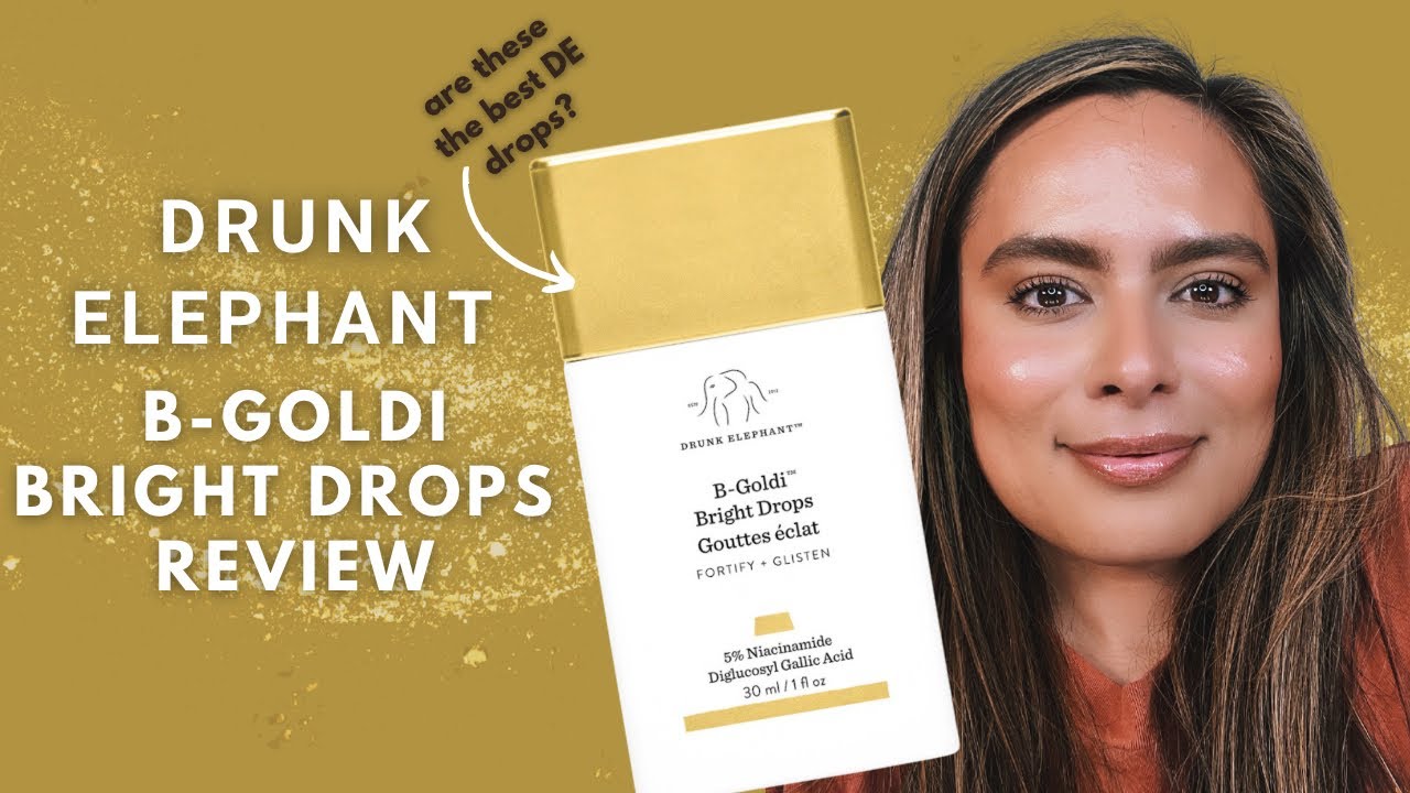 Drunk Elephant B-Goldi Bright Drops Review | Nadia Vega