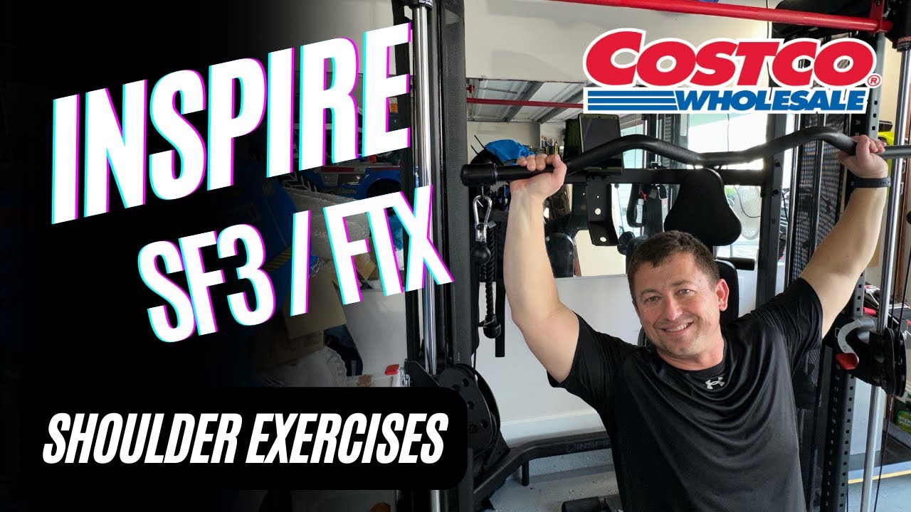 INSPIRE SF3 Functional Trainer Shoulder Work Out