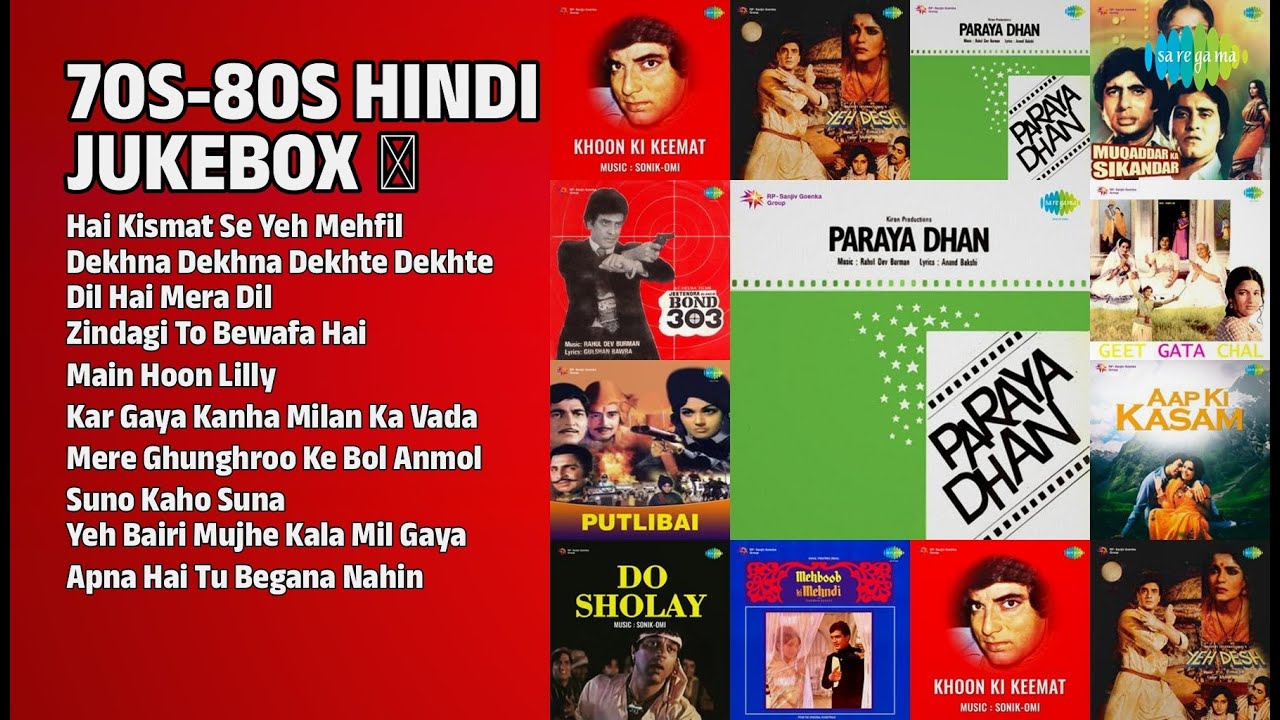 70s-80s Bollywood Melodies | Asha Bhosle Songs | Hai Kismat Se Yeh Mehfil