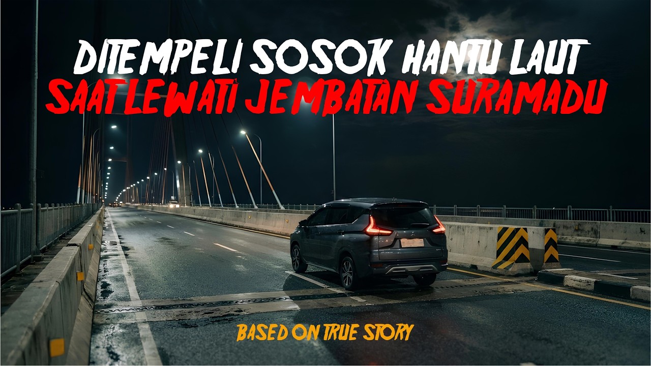 [Kisah Nyata] MISTIS! Perjalanan Mbak lka Lewati Jembatan Suramadu, Ditempeli Sosok dari Laut!