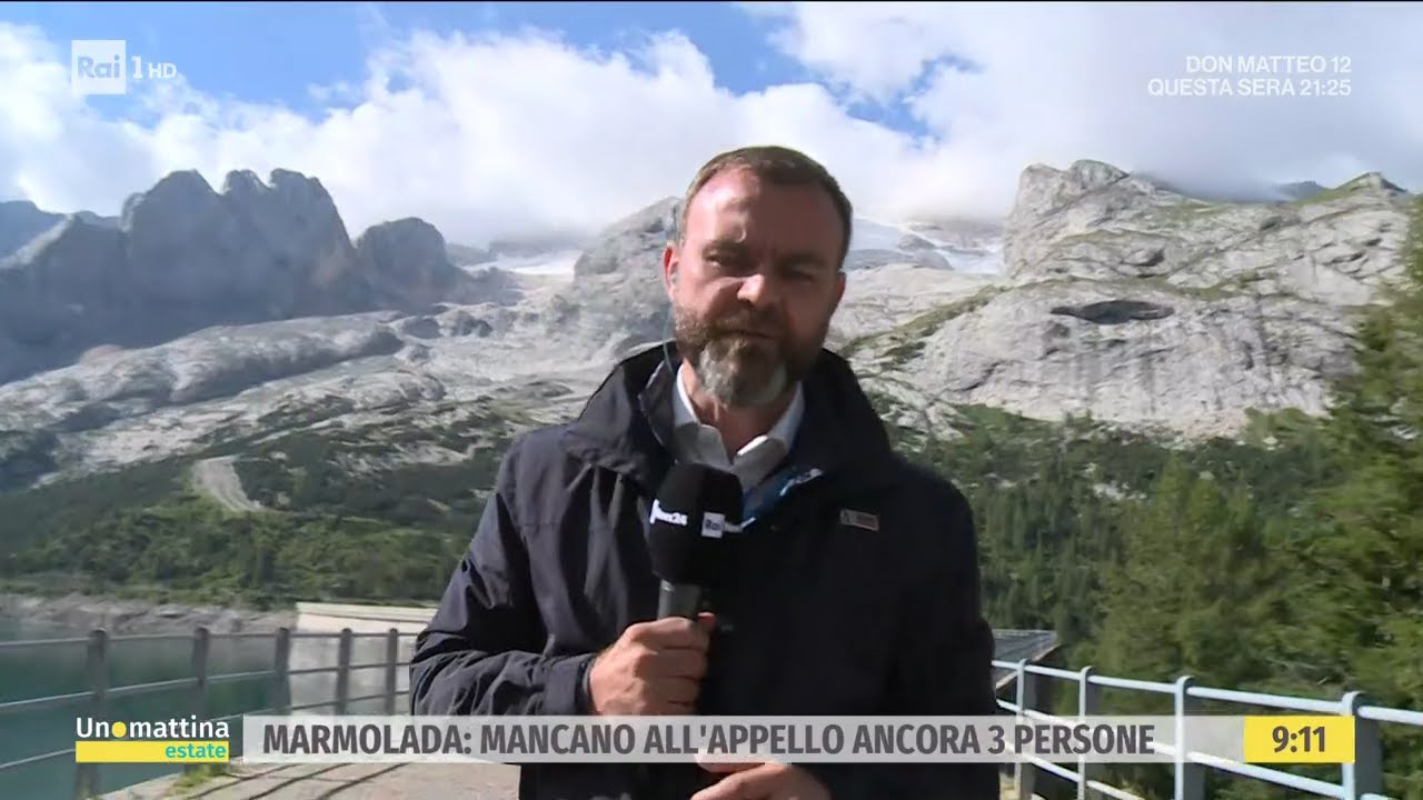 Marmolada: i morti salgono a 9, 4 identificati - Unomattina Estate 07/07/2022