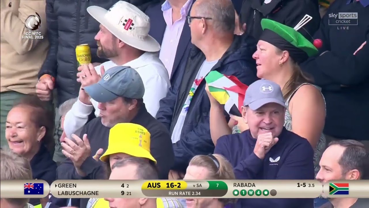 Kagiso Rabada's Opening Spell! 🤯 2-9 (6.0) vs Australia | WTC Final 2025 Highlights | Sky Sports