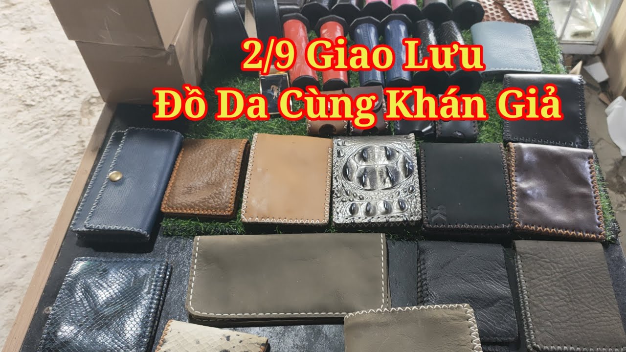 2/9 Săn Đồ Da Thật Giá Ưu Đãi