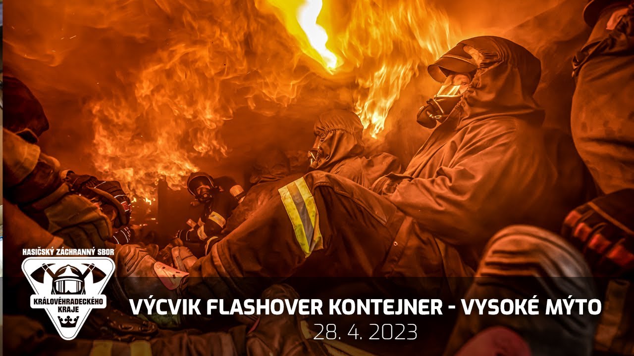 28. 4. 2023 - Výcvik flashover Vysoké Mýto