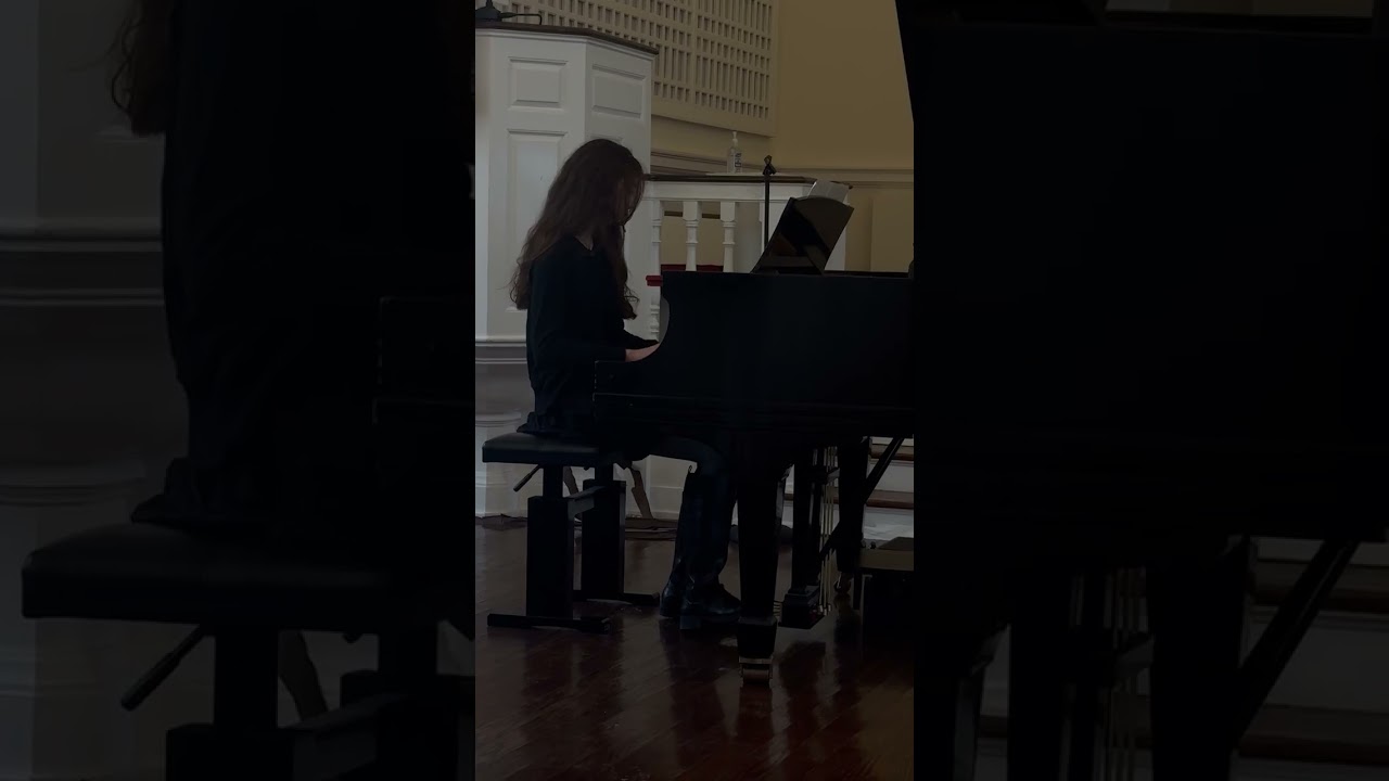 Sydney Rudes piano recital Nocturne 2 op.9 No. 2