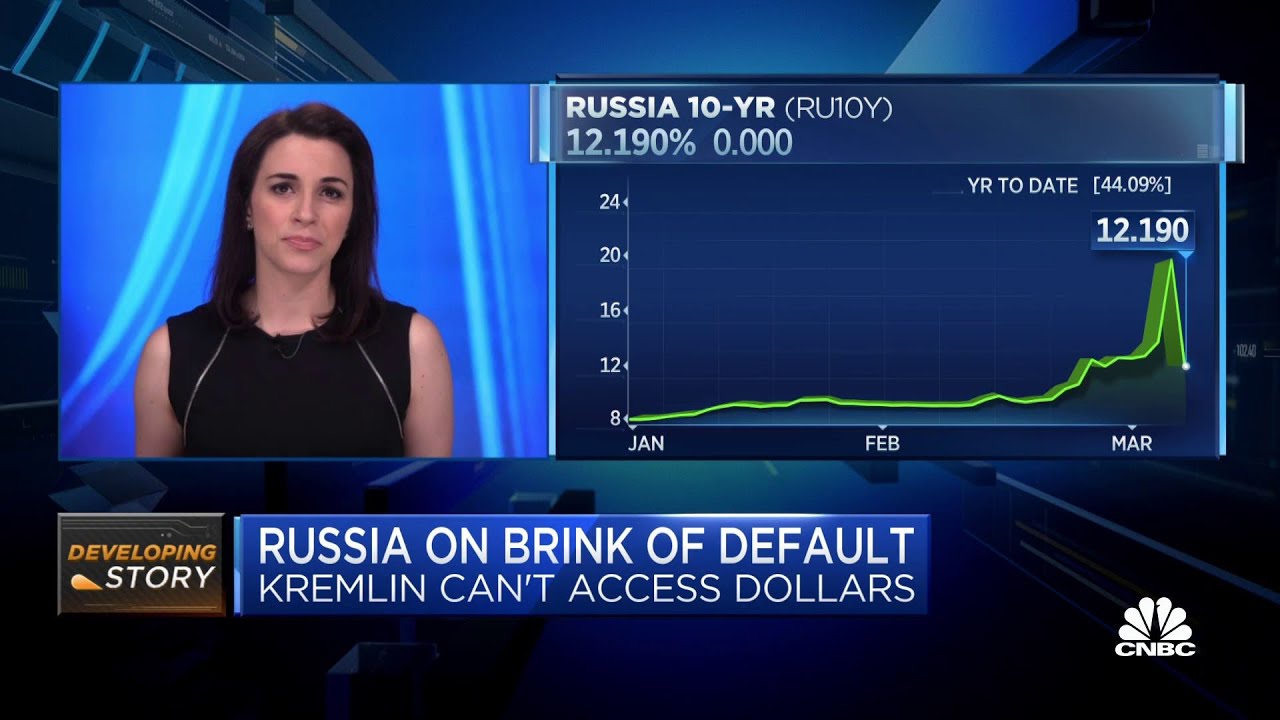 Russia on brink of default as $117 million interest payment deadline approaches