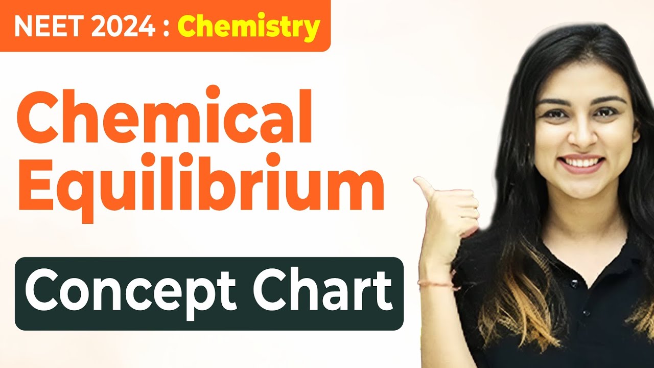 𝗡𝗘𝗘𝗧 𝟮𝟬𝟮𝟰 : Chemical Equilibrium - Concept Chart | FULL REVISION IN 70 Minutes