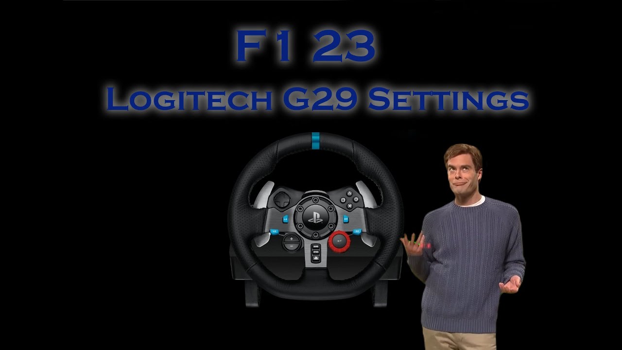 F1 23 - Logitech G29 Best Wheel Settings