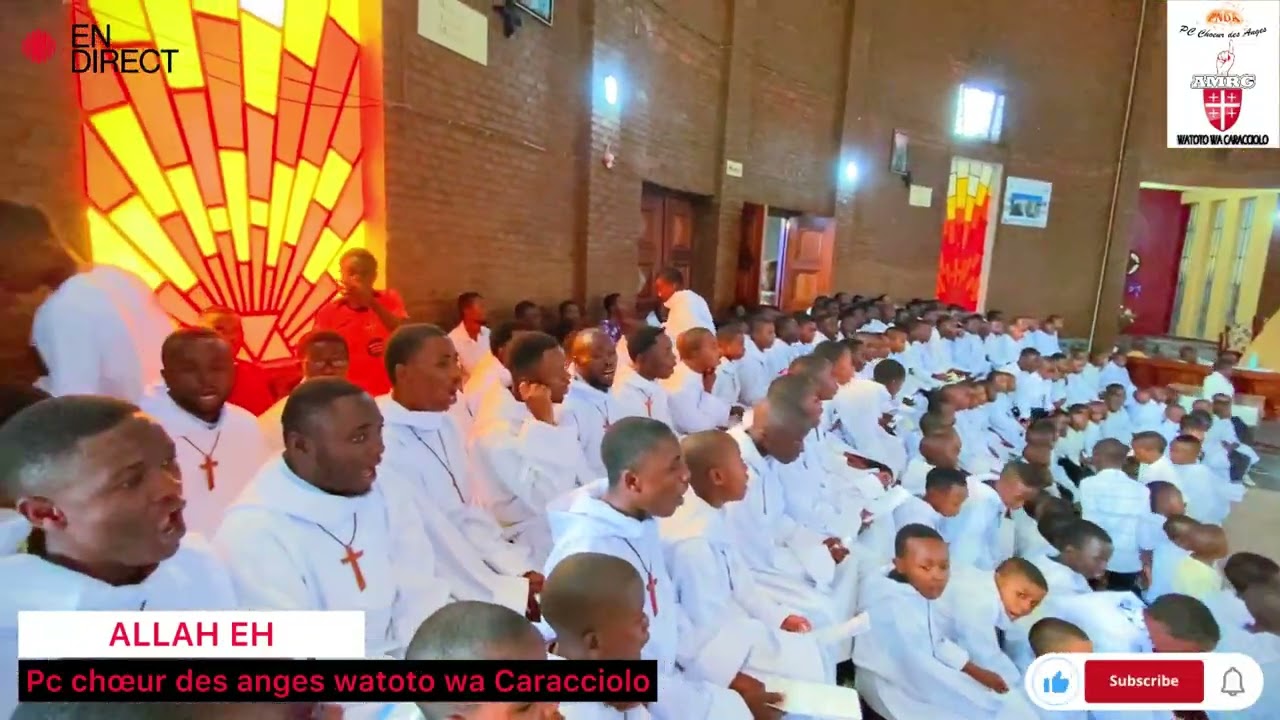 Allah Eh , Alakabu ( Pc chœur des anges watoto wa Caracciolo)