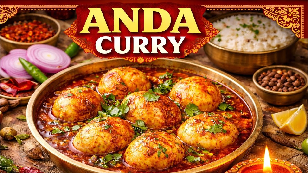 Dhaba Style Anda Curry | Aisi Egg Curry Ki Sab Ungliya Chaat Jayenge 😋#andacurry #food #desicooking