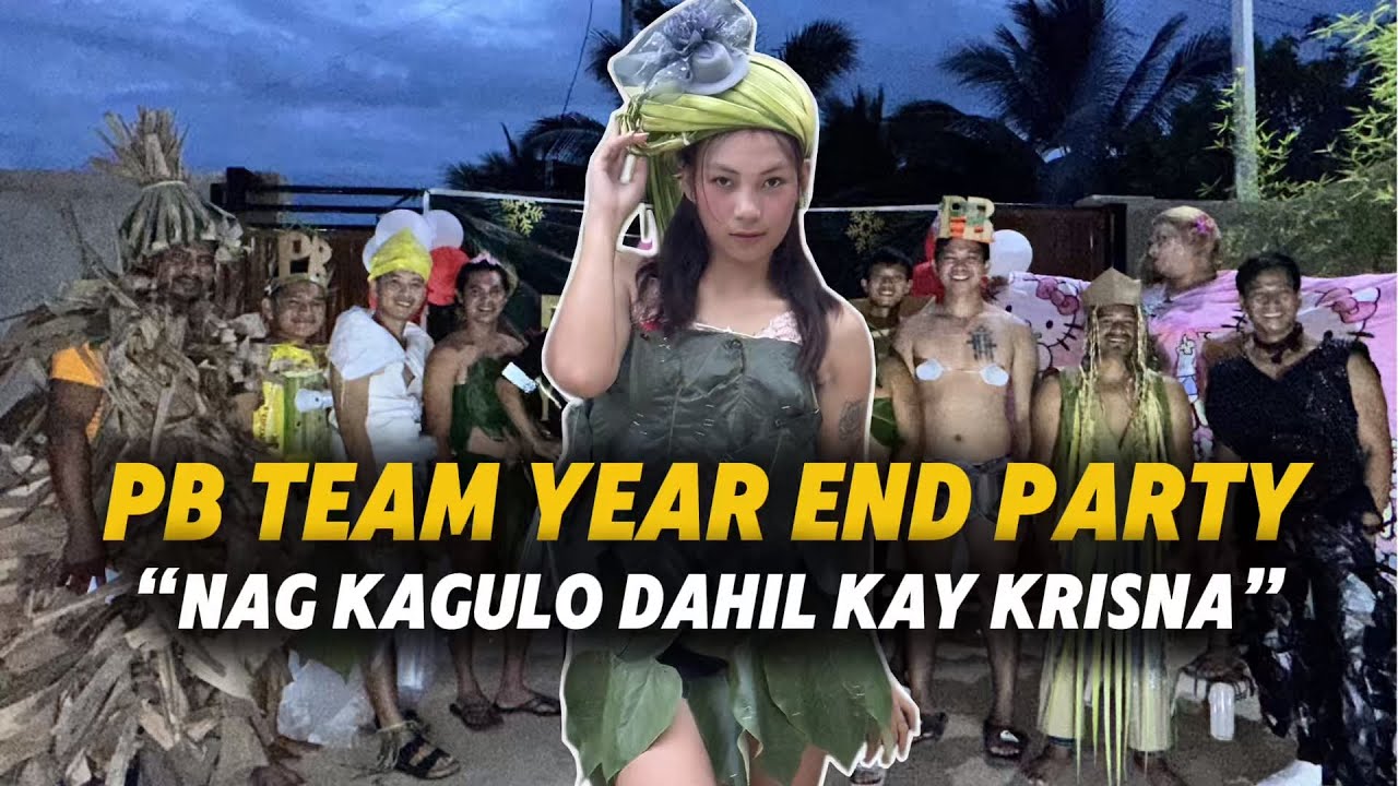 PART 1 PB TEAM YEAR END PARTY GRABE ANG SAYA!