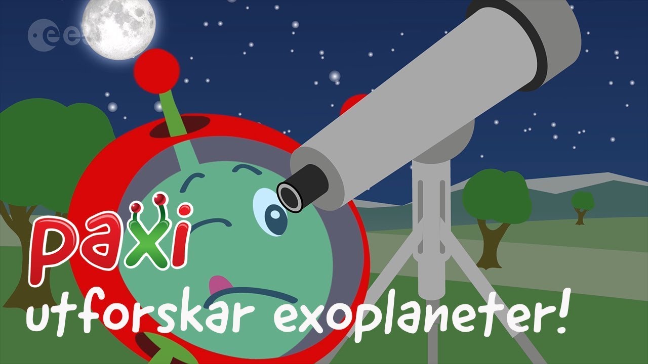 Paxi utforskar exoplaneter!