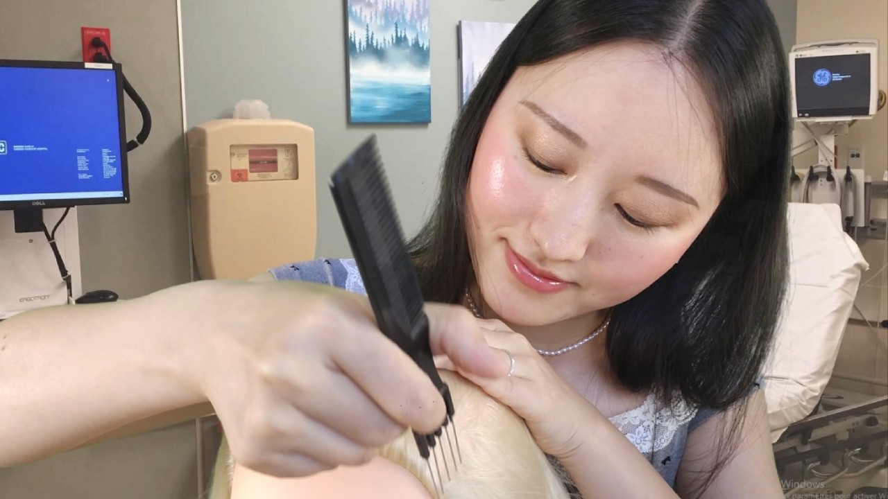 ASMR Lice Check ❤️ Gentle Care & Relaxation