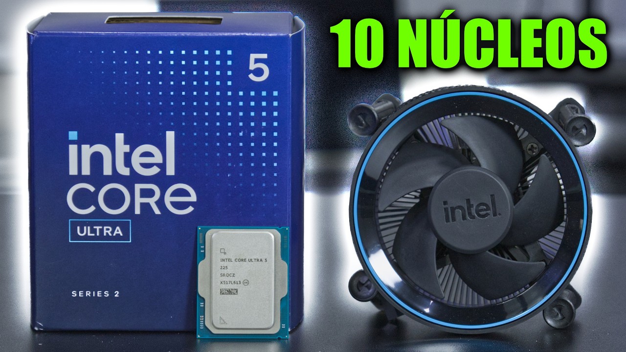 TESTEI O CORE ULTRA 5 225 E GOSTEI DEMAIS, INTEL MANDOU BEM