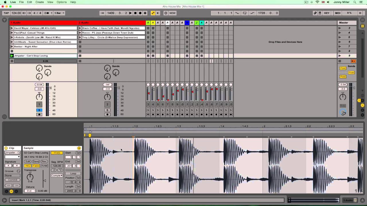 Introduction to Creating a Studio DJ Mix in Ableton Live - Warping