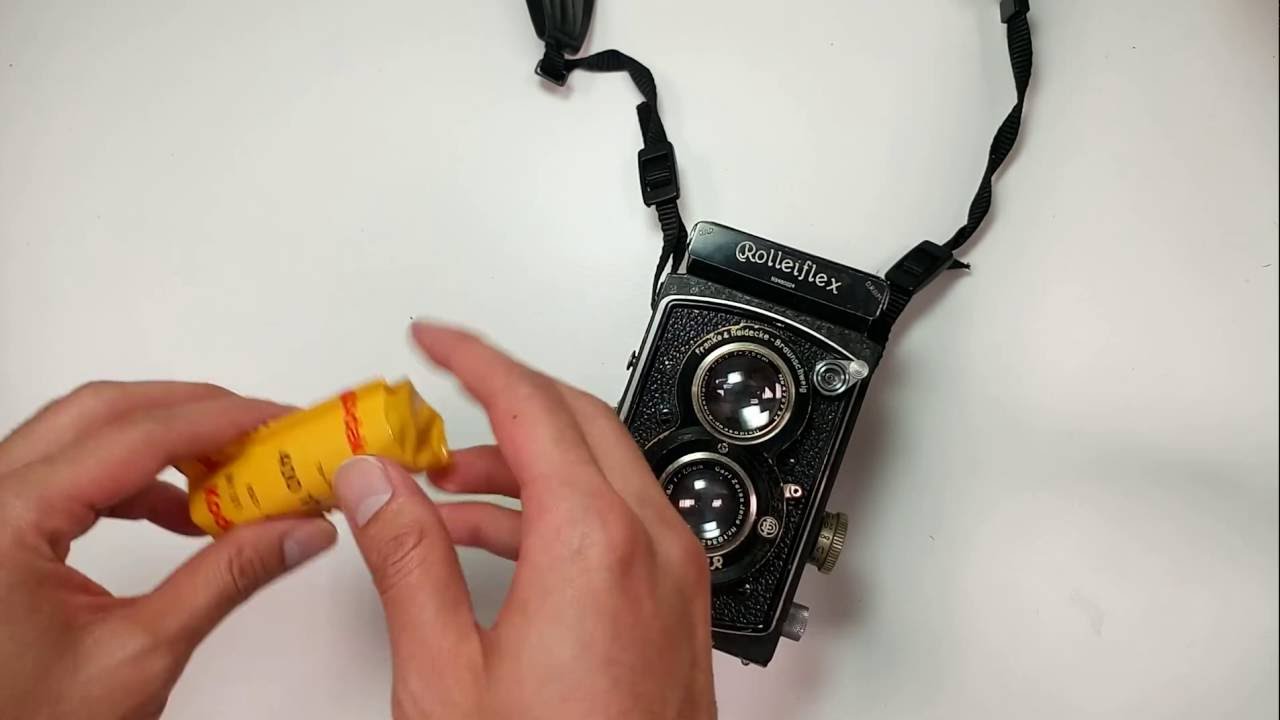 Rolleiflex 622 K2 雙眼相機裝底片教學