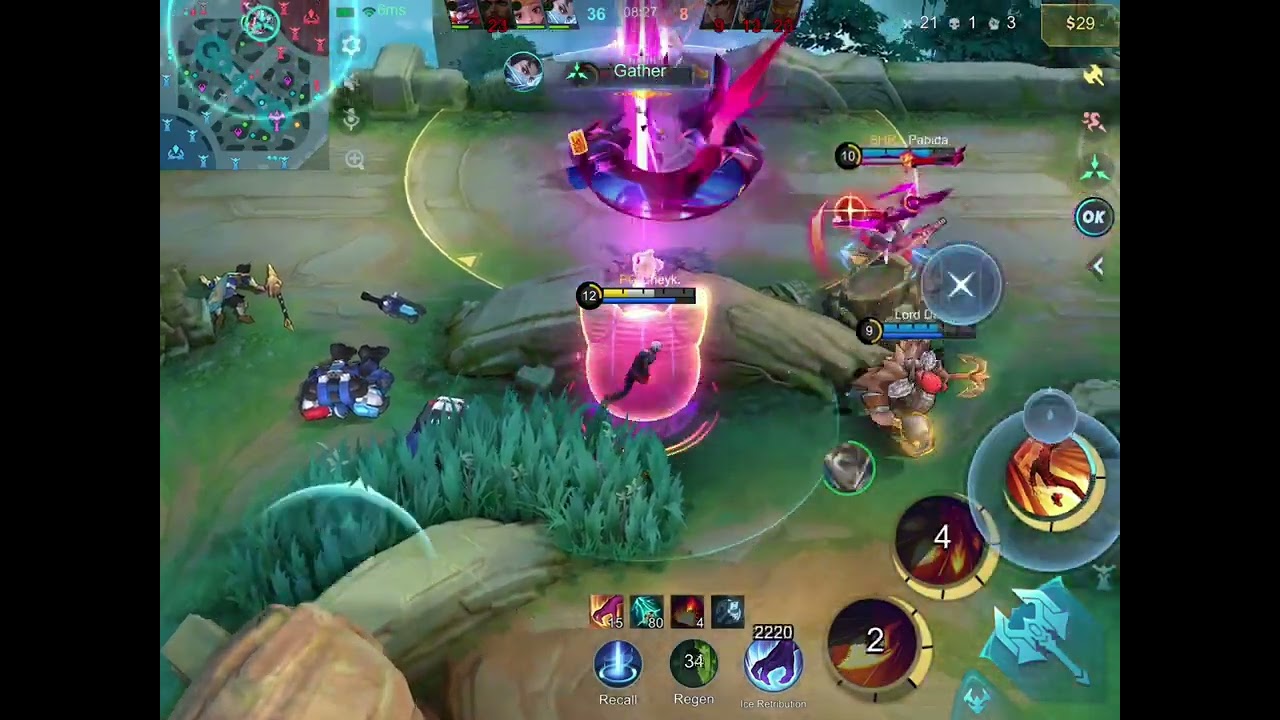 3 Savage😱 #mobilelegends