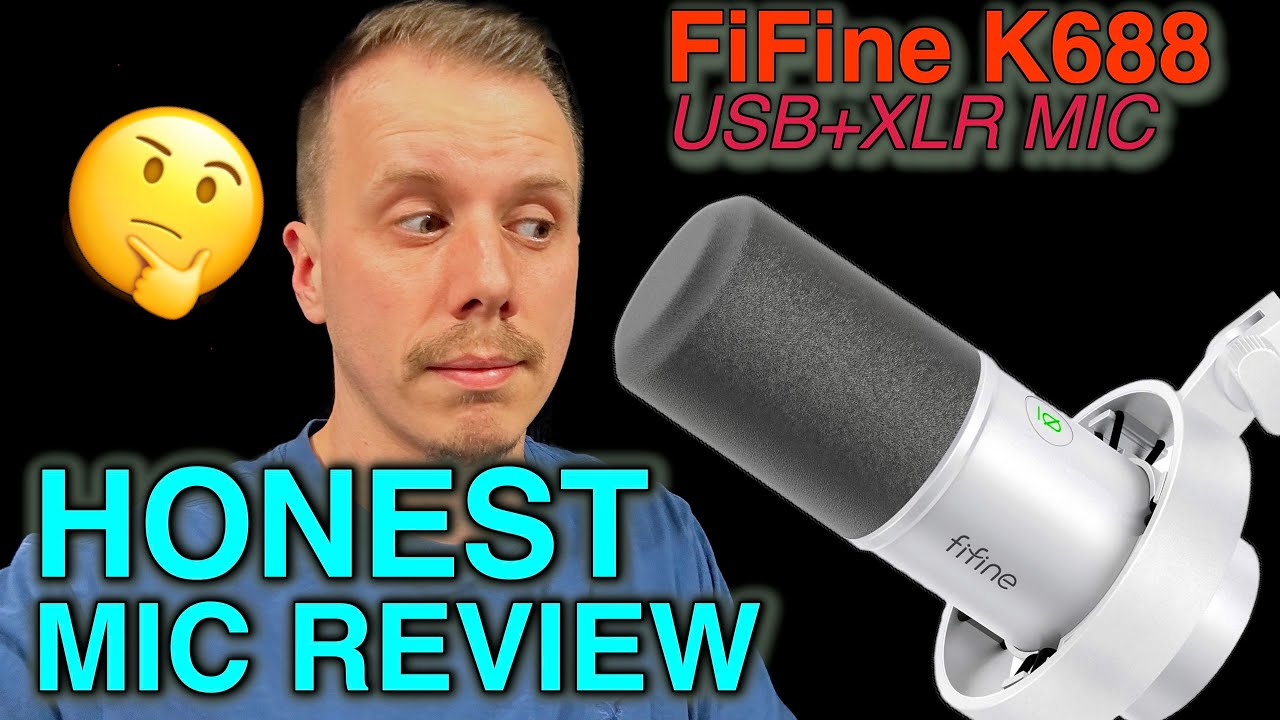 FiFine K688 Review 🎙 USB/XLR Mic for Podcasting, Streaming, and Voiceover | Budget Mic Test 2025