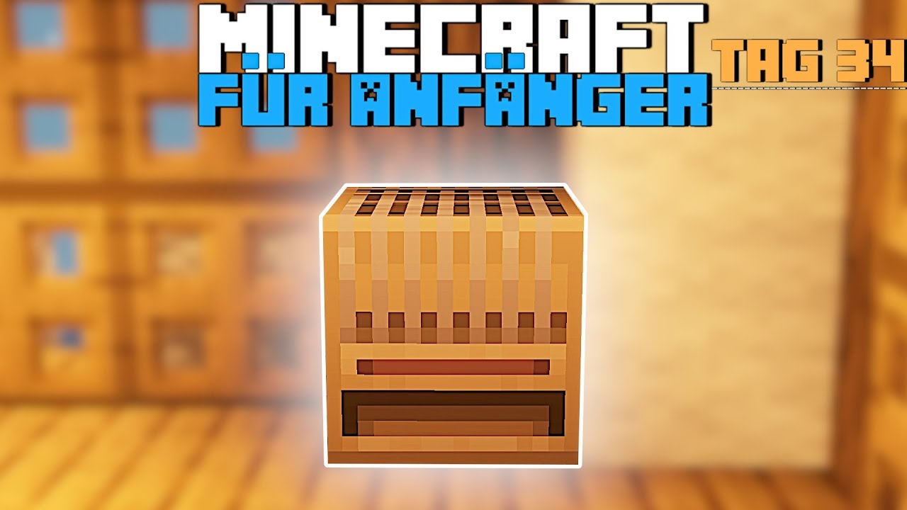 Wie funktioniert der Webstuhl in Minecraft 1.14 | Minecraft für Anfänger Tag 34