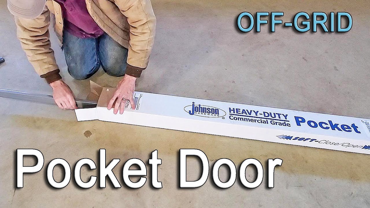 Johnson Heavy Duty Commercial Pocket Door Install & We Prepare For A Major Winter Storm