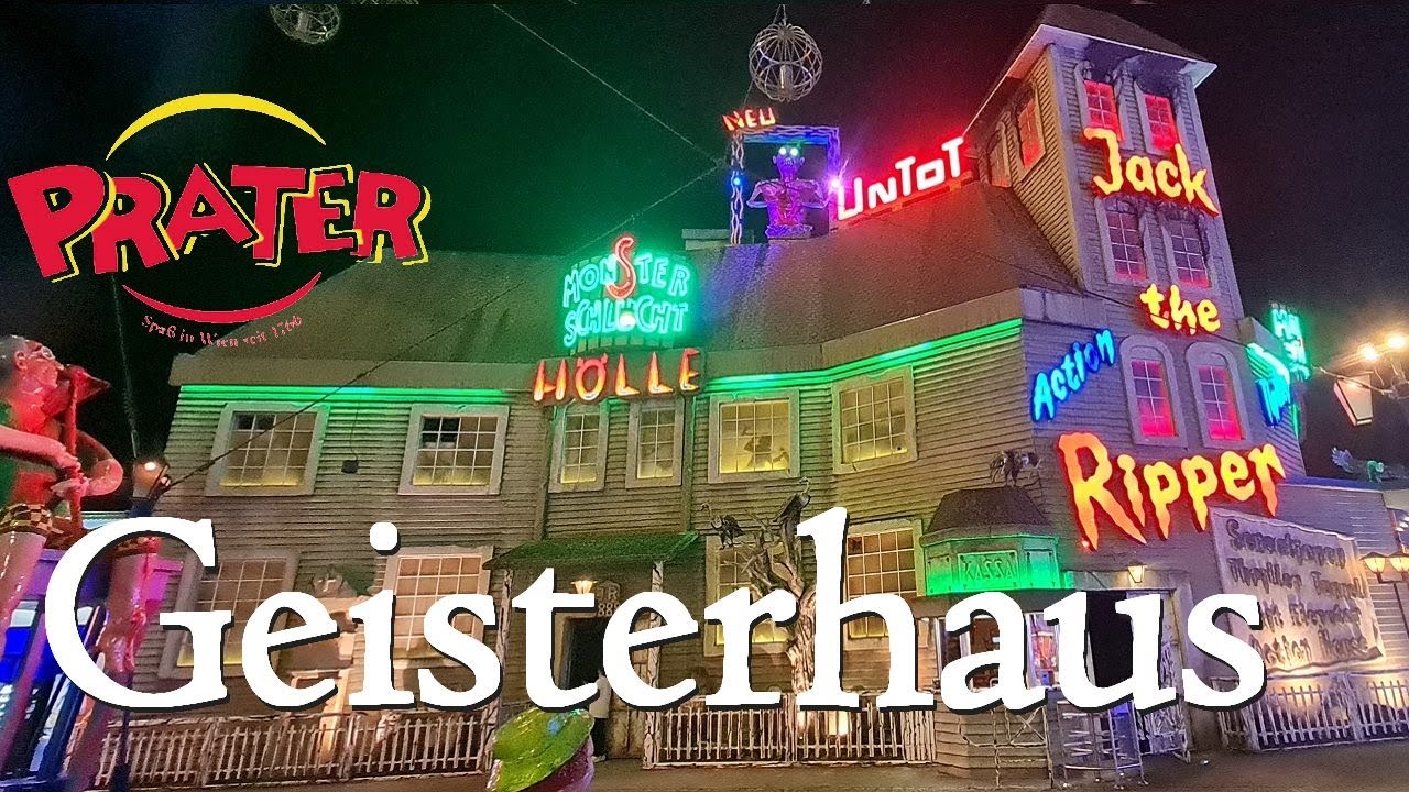 Jack The Ripper Geisterhaus [Geisterbahn] Walkthrough mad house Prater Wien