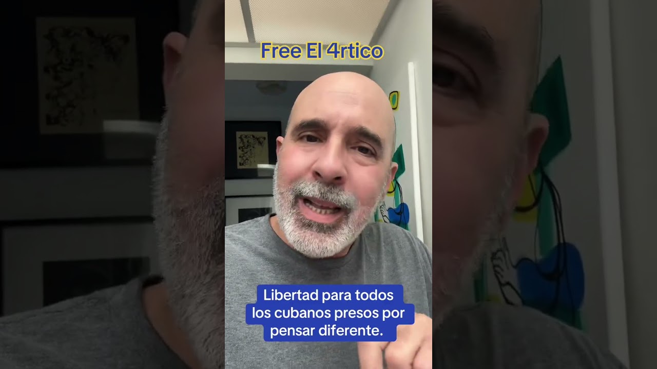 Libertad para todos los cubanos  que están presos por pensar diferente. @freeEl4rtico 