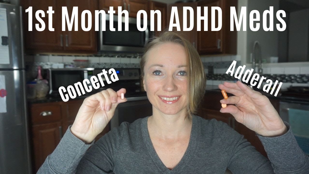 Первый месяц на лекарствах от СДВГ | Concerta против Adderall