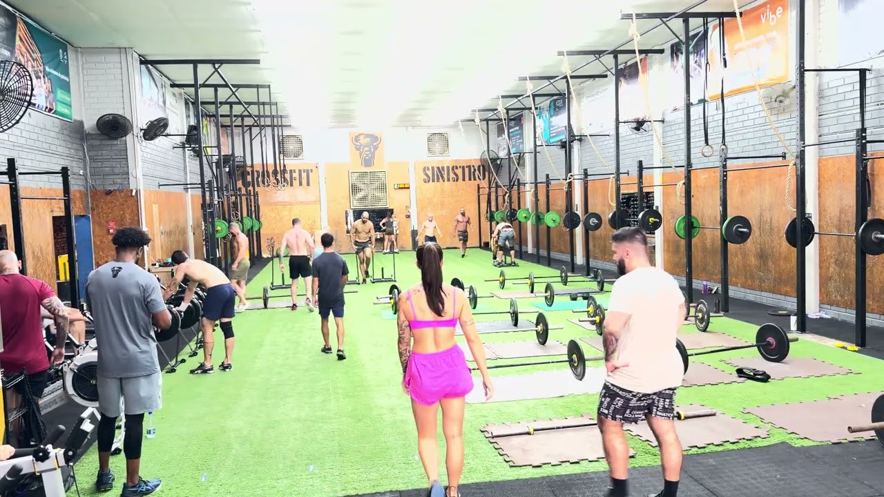 Treino de Crossfit 