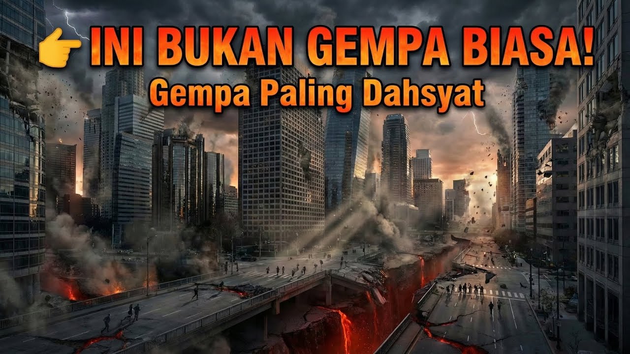 INI BUKAN GEMPA BIASA • GEMPA PALING DAHSYAT • UST ABU HUMAIROH