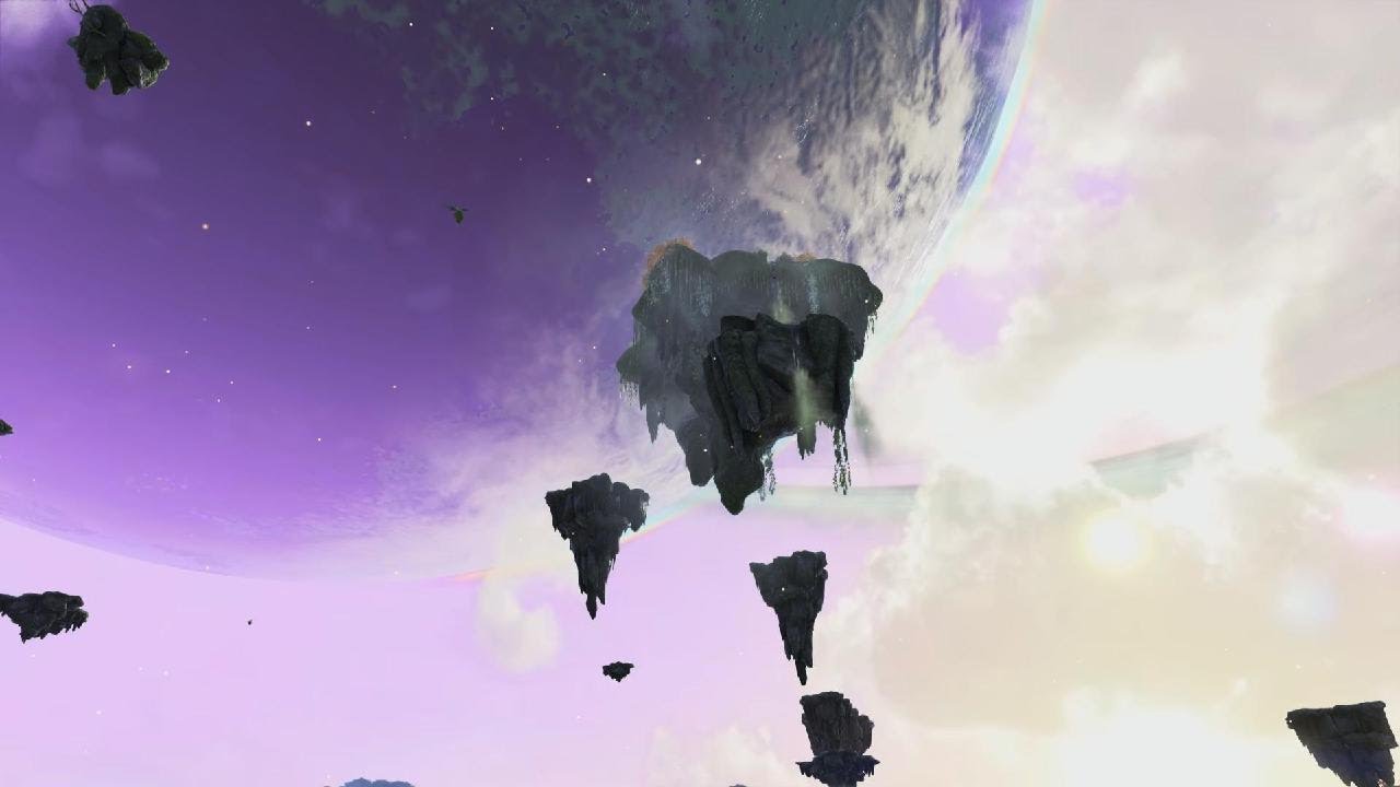 No Man's Sky Floating Island Paradise Planet