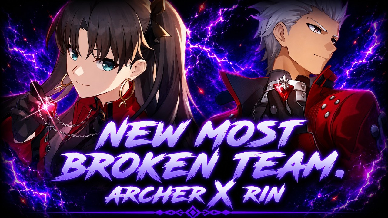 THEY BREAK THE GAME. E1s1 Archer With E0s1 Rin destroying Everthing in 4.4 Moc starward mode