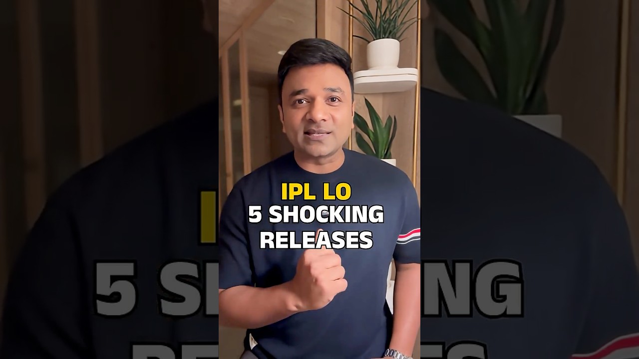 Top 5 Shocking Releases  #ipl | Suman Tirumalasetti || Sumans Dugout