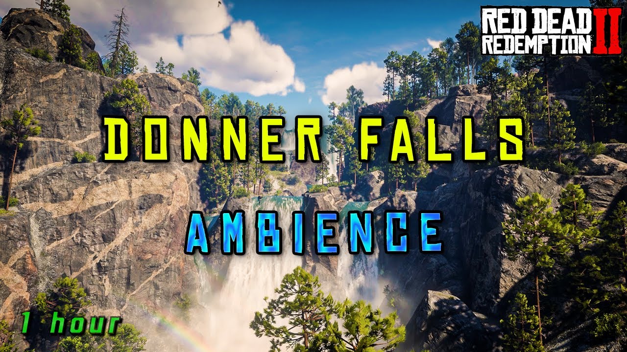 Donner Falls - RDR2 Ambience [4K]