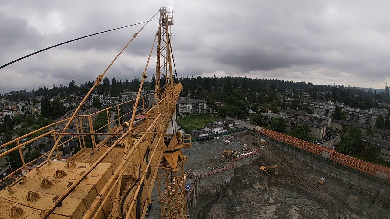 CraneVistas Tower Crane TimeLapse Diary June 24th 2020