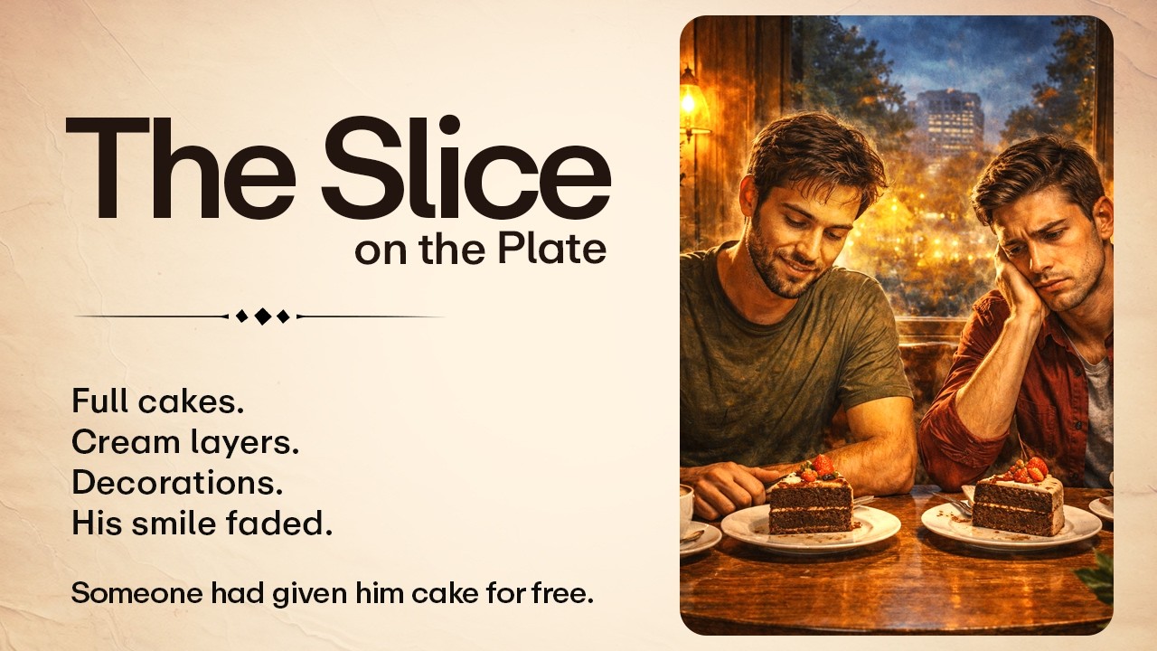 English Story That Change Mindset | The Slice on the Plate | Improve Your Vocabulary