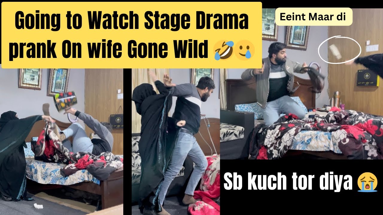 Going to watch stage drama prank Gone Wild/You didn’t see Prank Like This @SulyamWorld