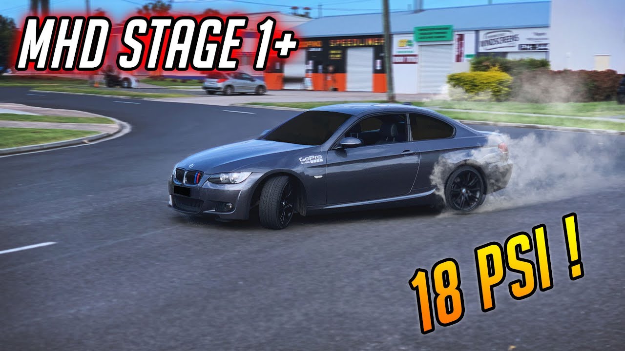 BMW E92 335i N54 MHD Stage 1 против 1+: большая разница?