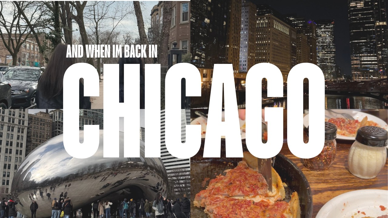 and when i'm back in... chicago