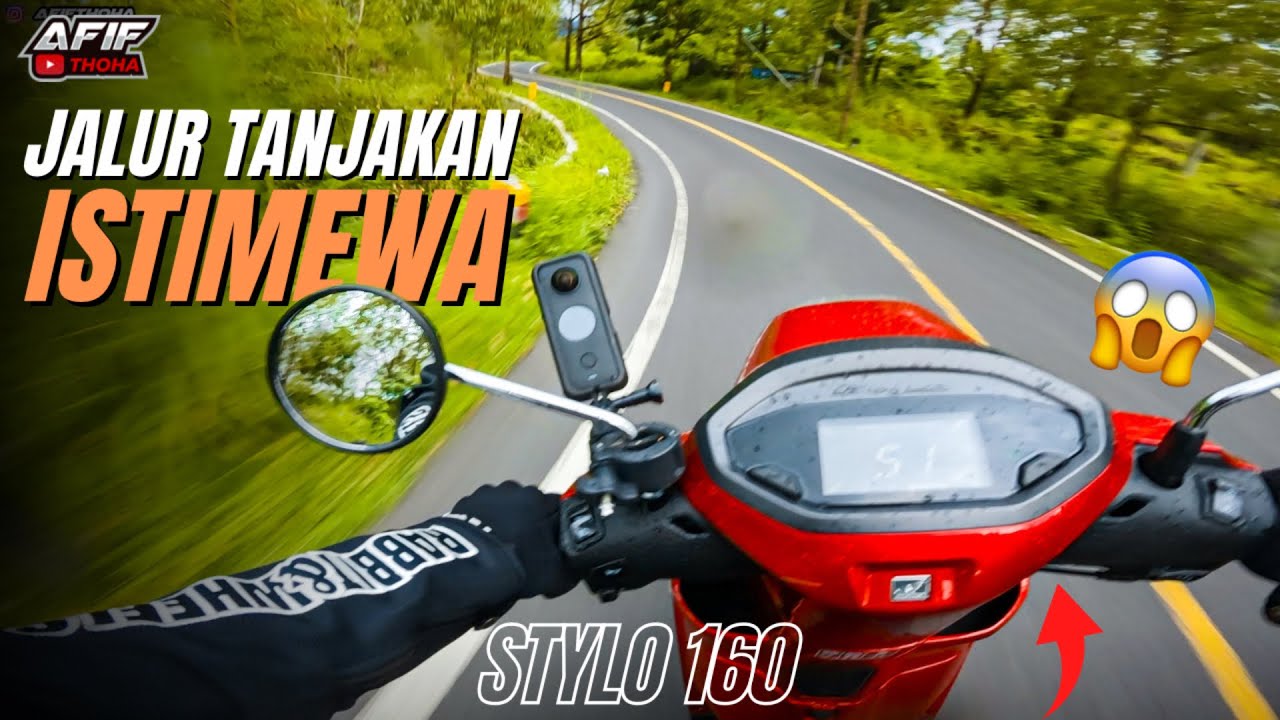 KETIKA STYLO 160 DI TEST TANJAKAN EKSTRIM🔥JALUR YANG ISTIMEWA DI BALI #stylo160