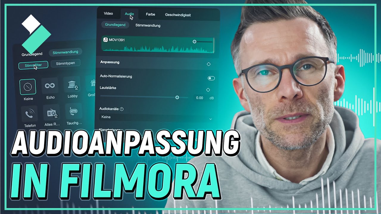 Audioanpassung Tutorial in Filmora | Wondershare Filmora Tutorial