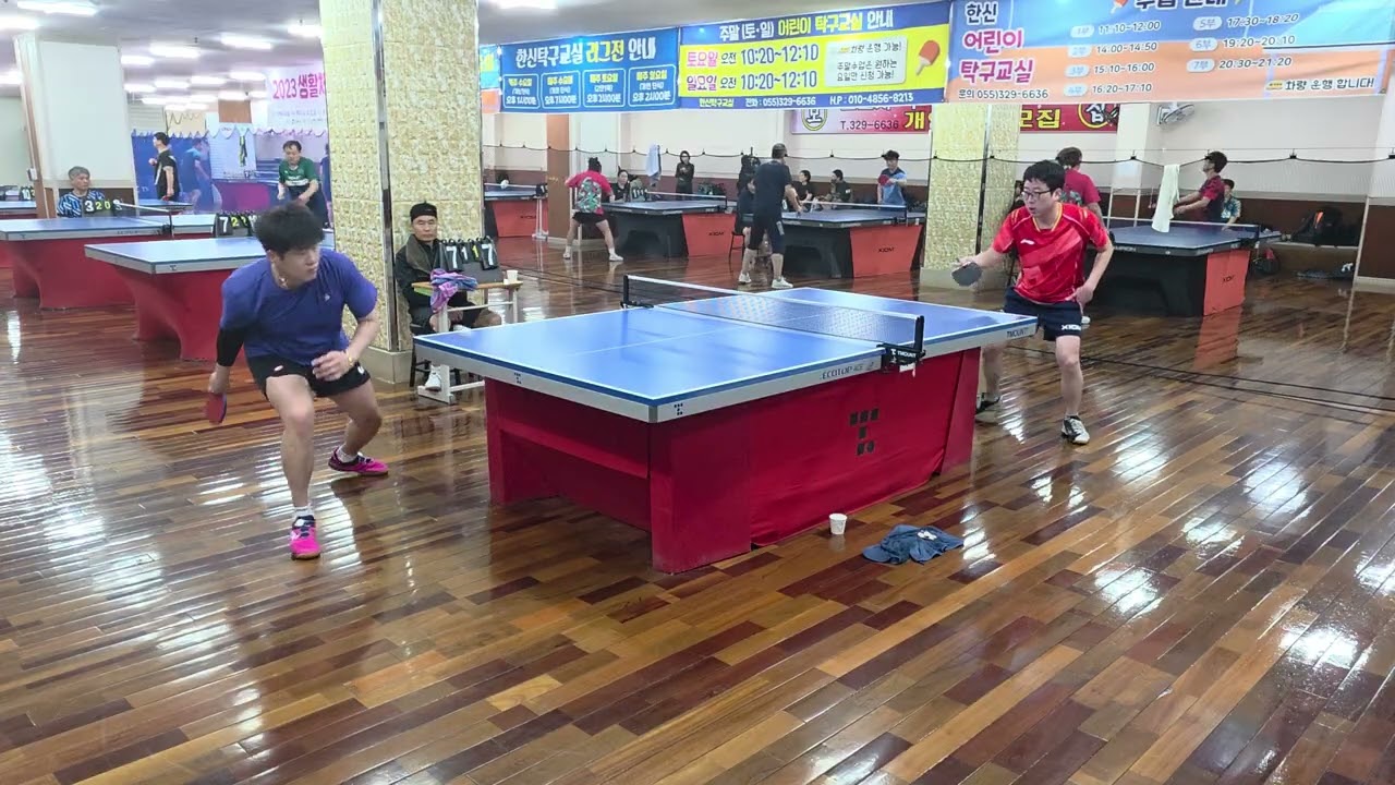 2026.3.15 한신일요리그 16강전 이주원2부 VS  박현규5부 #tabletennis #pingpong #한신탁구교실 #김해탁구