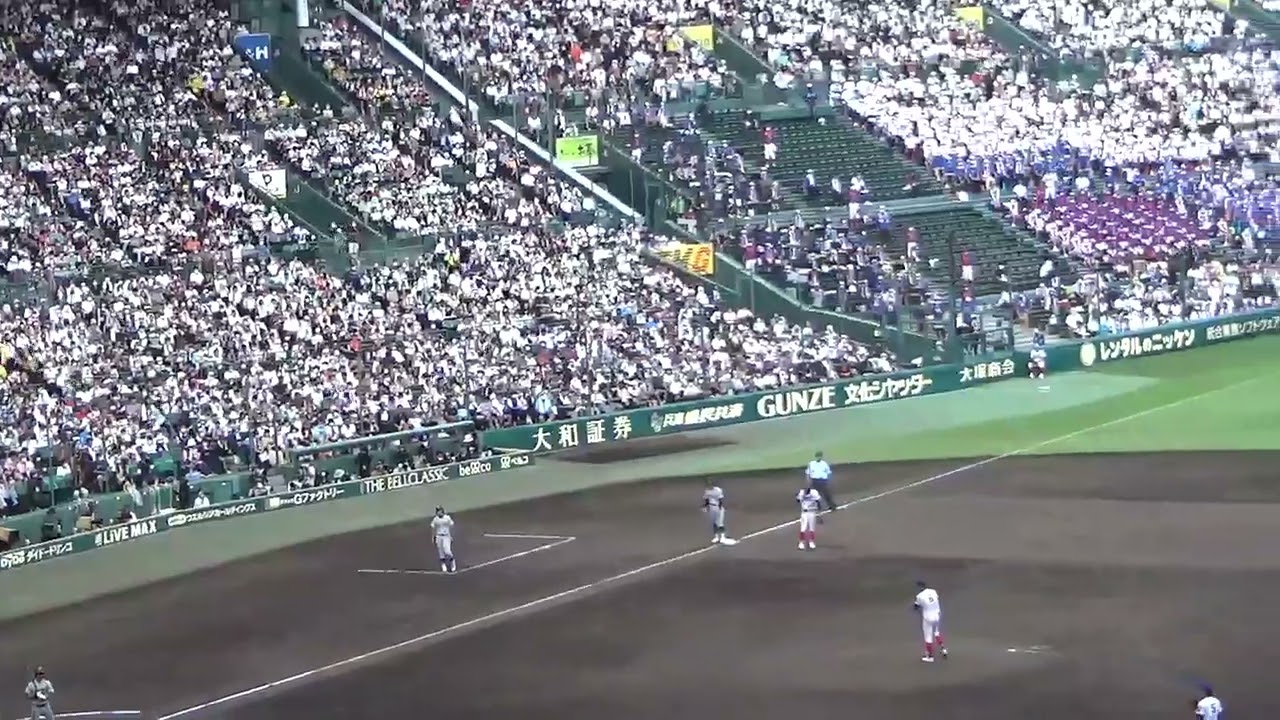2022夏の甲子園　仙台育英　満塁ホームラン