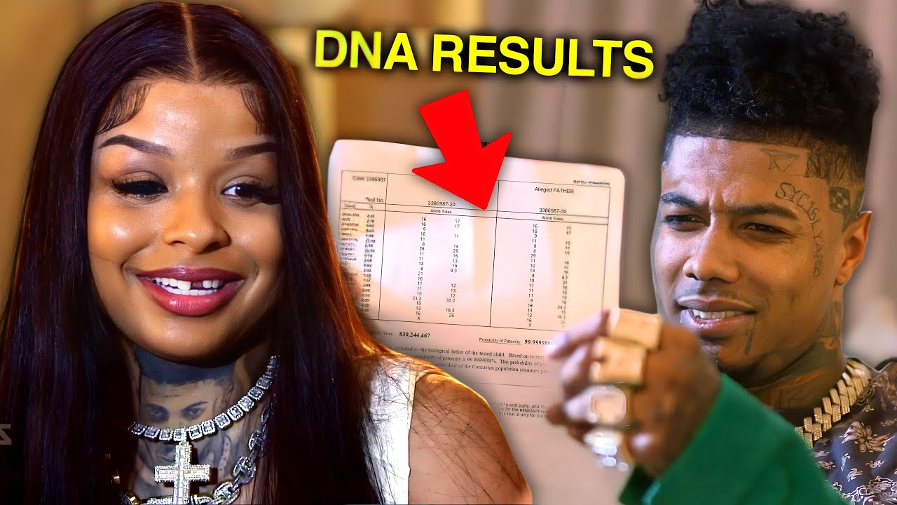 Blueface Opens Chrisean's Baby DNA Results and it's AWKWARD