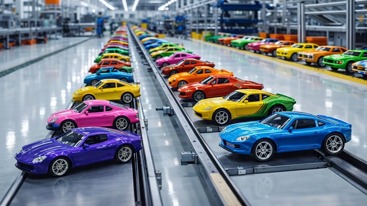 Inside the Hot Wheels Factory – How Millions of Toy Cars Are Made!